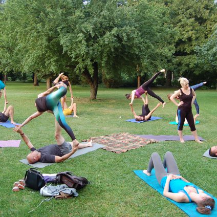 Acroyoga óra a Nuadteammel